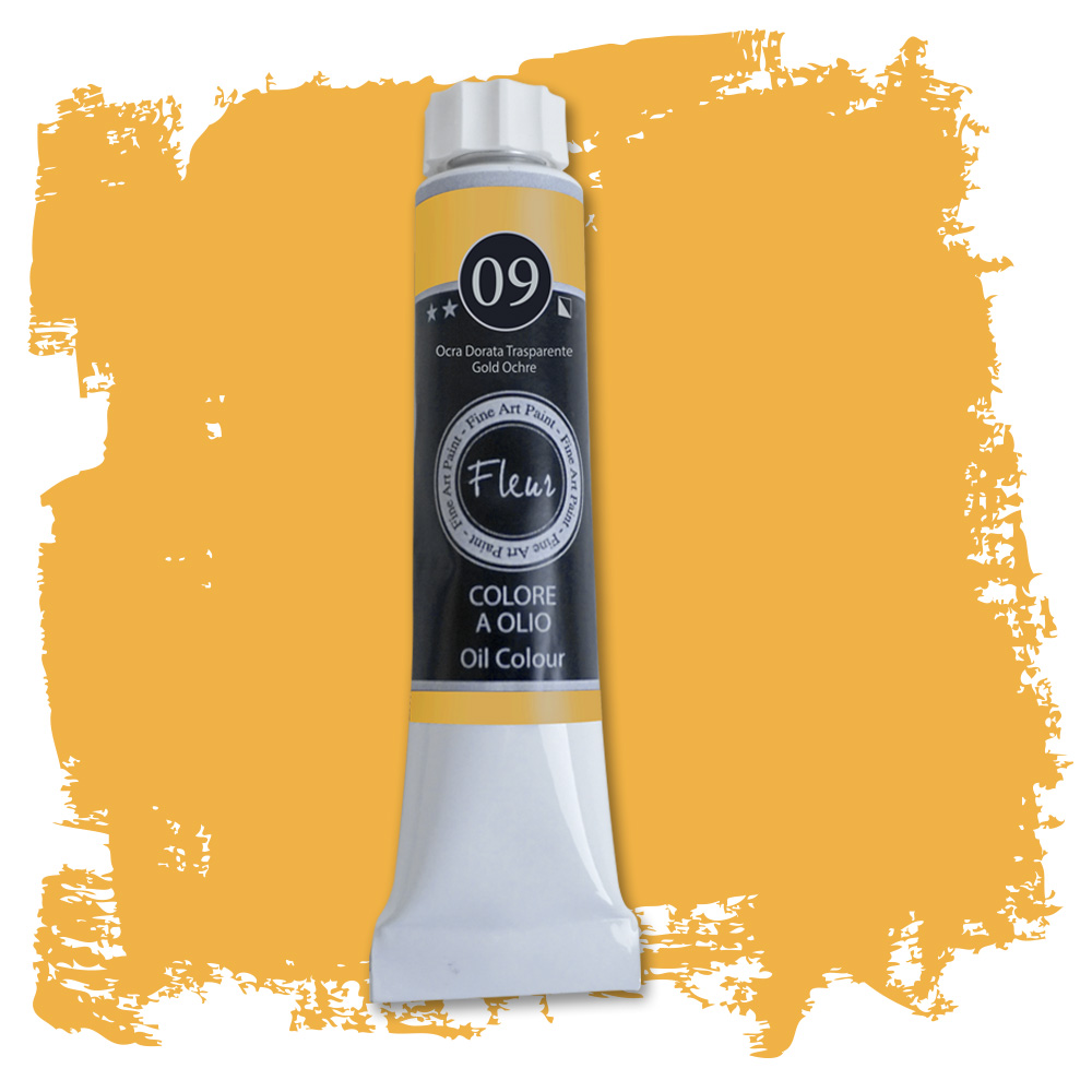 fleur-oil-colours-ocra-dorata-lfarbe-goldocker-lasierend image 3