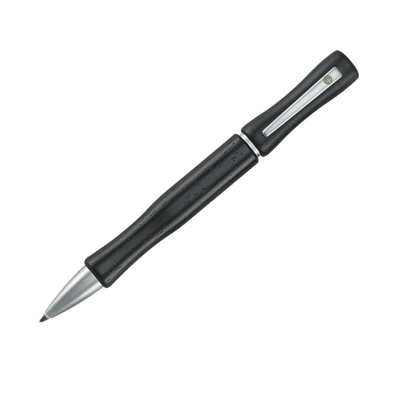 ecobra-woodline-victoria-kugelschreiber-schwarz-bambus-etui image 2