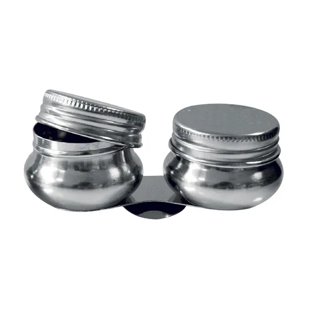 fleur-accessories-artists-scodellino-doppio-napf-metall-mit-deckel image 1