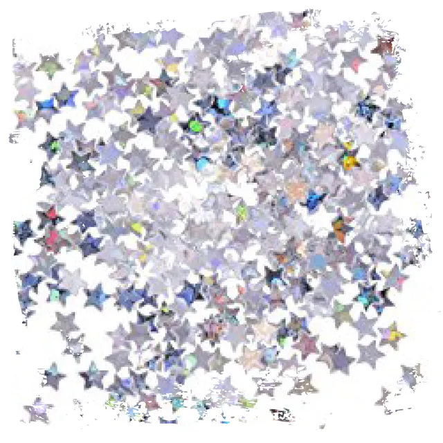 fleur-powder-glitter-star-white-rainbow-glitterpulver-wei image 1