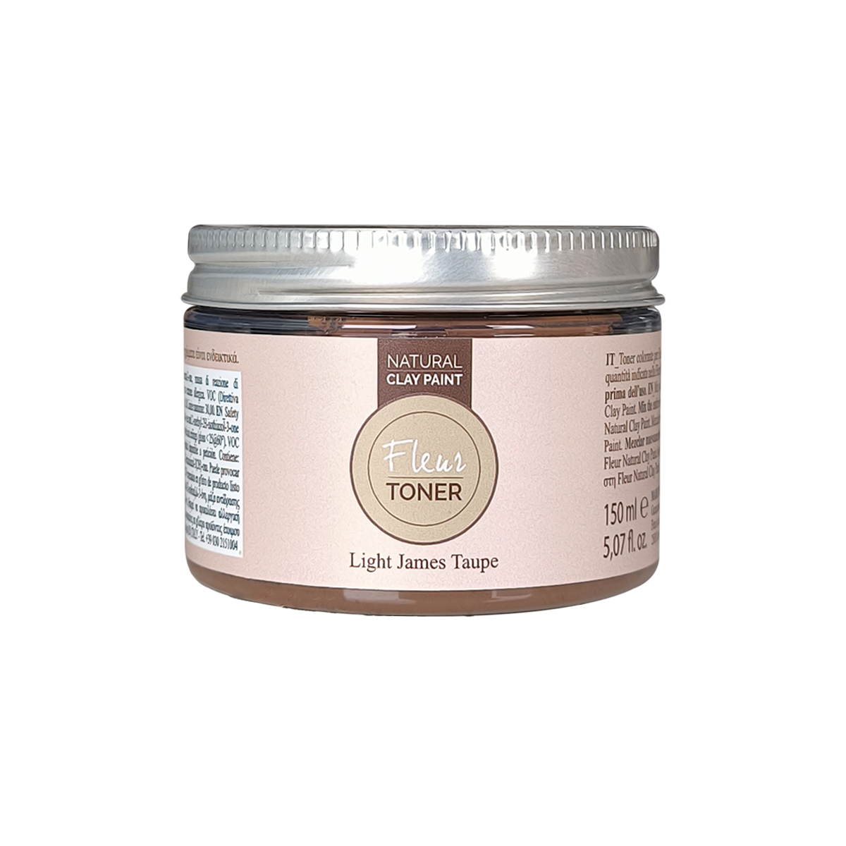 fleur-natural-clay-paint-toner-james-taupe-abt-nfarbe image 2