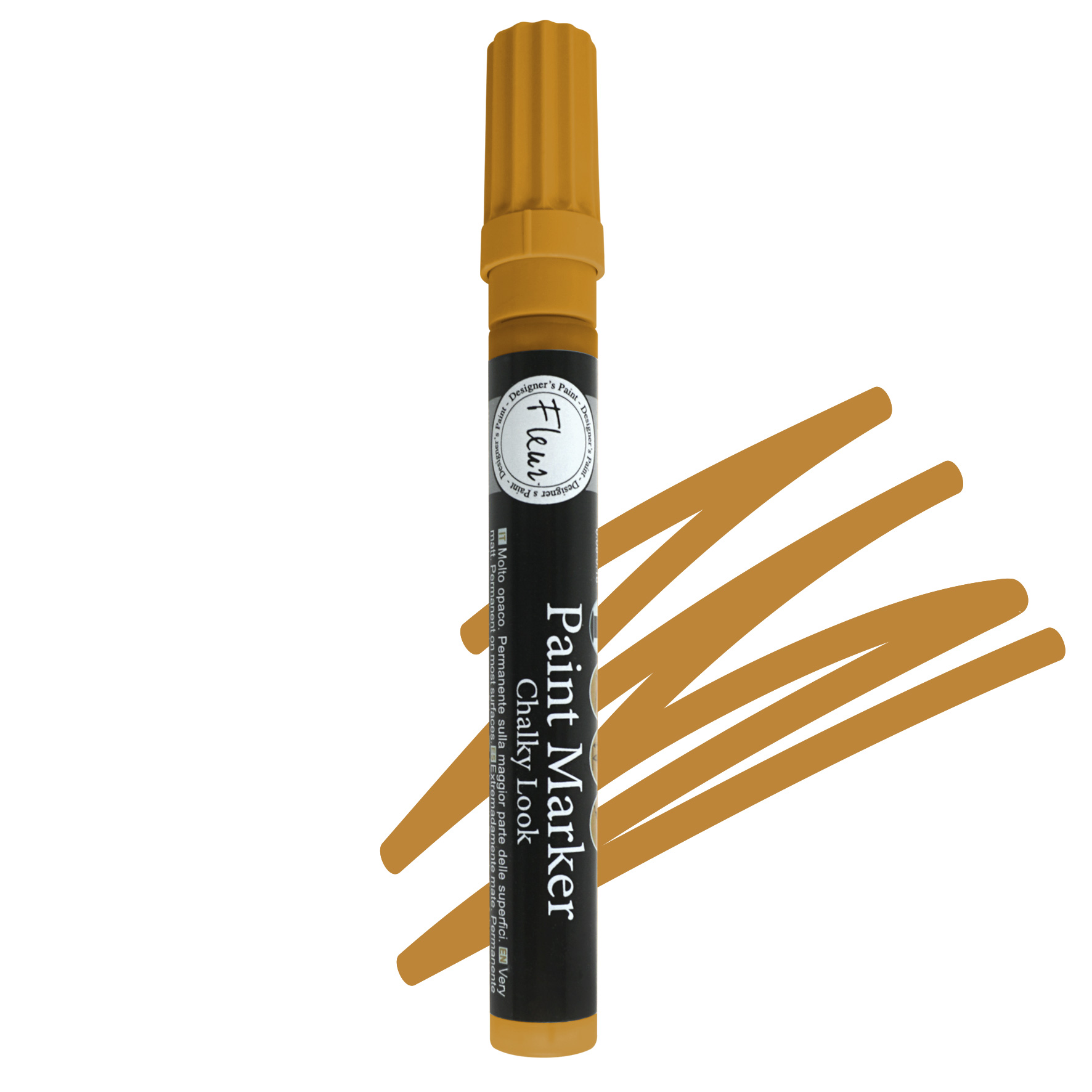 fleur-paint-markers-yellow-ochre-lackstift-ockergelb image 2