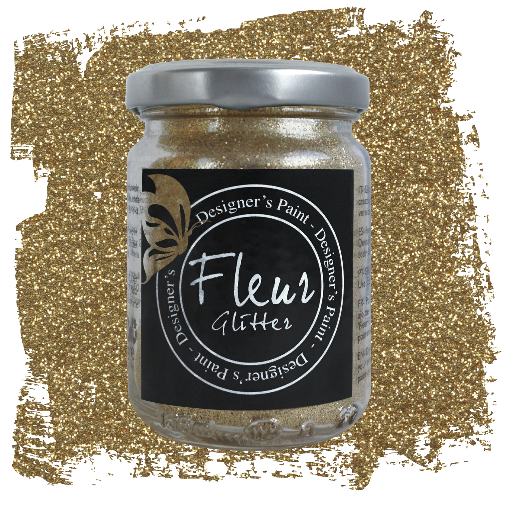 fleur-powder-glitter-champagne-glitzerpulver-fein-mischbar image 2