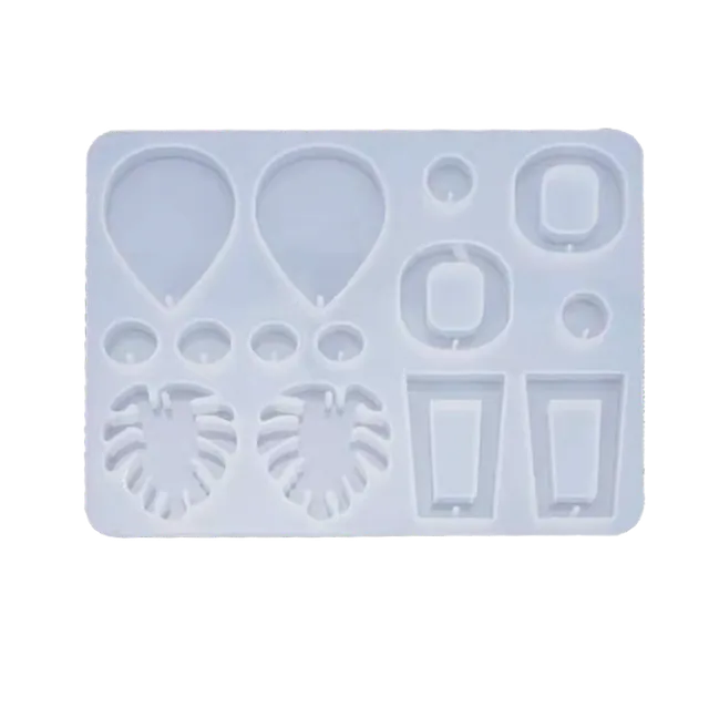 fleur-super-clear-resin-silikonform-ohrringe-klassisch image 1